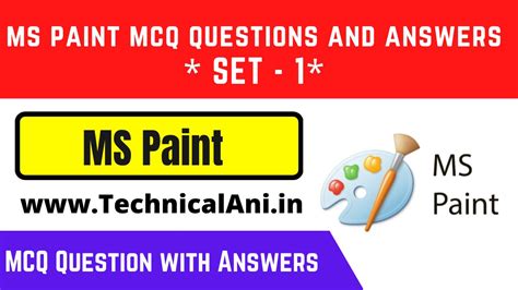 online paint test|paint mcq questions and answers.